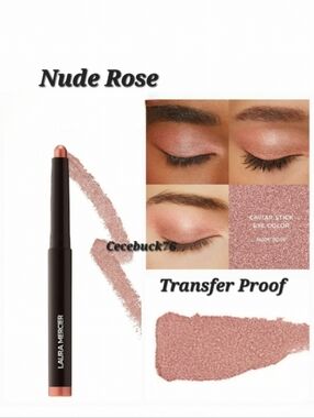🌺Laura Mercier Nude Rose Caviar Stick Cream Eyeshadow Transfer Proof